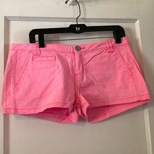 Express pink shorts